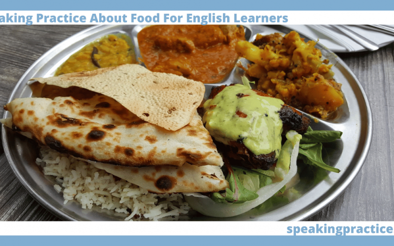 Speaking Practice About Food for English Learners