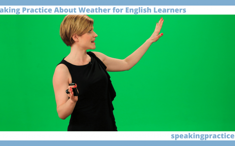Speaking Practice About Weather for English Learners